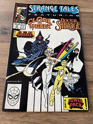 Buy Strange Tales Featuring #13 Cloak & Dagger & Doctor Strange - April 1988 • 4.99£