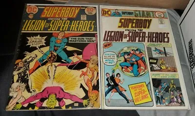 Buy Superboy #199, 208, (1973 DC) Legion Of Super-Heroes • 7.11£