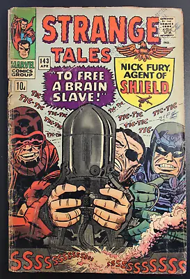 Buy Strange Tales #143 Marvel Comics 1966 Nick Fury And Dr. Strange GOOD • 7£