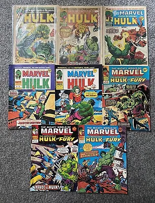 Buy Marvel Comics The Mighty World Of Marvel 8 Issues Bronze Age VG • 12£