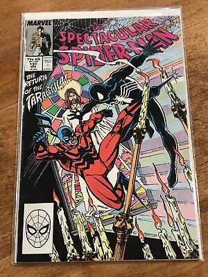 Buy Marvel The Spectacular Spider-Man (1988) #137 VF Tarantula 2nd Appear Tombstone • 2.10£