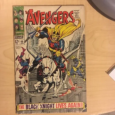 Buy Avengers #48 - 1st Black Knight Dane Whitman 1968 Marvel Comics • 39.51£