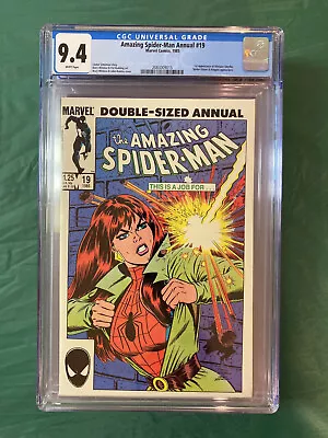 Buy Amazing Spider-Man Annual #19 (1985, Marvel) CGC 9.4 NM 1st Alistaire Smythe Key • 71.23£