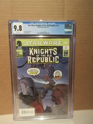 Buy Star Wars: Knights Of The Old Republic #18 Dark Horse Comics 6/07 CGC 9.8 • 78.27£