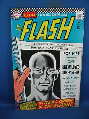 Buy The Flash 167 Vf-   1966 Dc • 39.44£