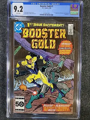Buy DC Comics Booster Gold #1 2/86 CGC 9.2 1st App Booster Gold • 79.44£