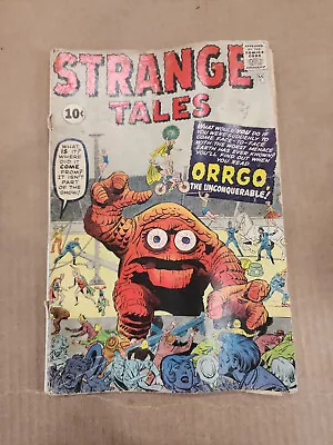 Buy 1961 Strange Tales #90 Silver Age Comic Book Orrgo Cover Detached • 27.64£