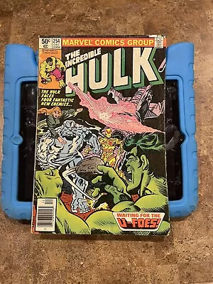 Buy Incredible Hulk #254 (Marvel Comics 1980) Key 1st Appearance Of U-Foes Newsstand • 10.23£