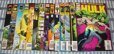 Buy Lot Of 14 The Incredible HULK Comics From #425-451 From 1995 Up In Nice Con. • 31.97£