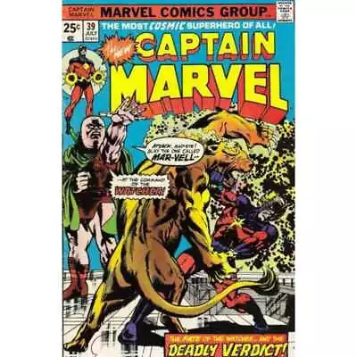 Buy Captain Marvel (1968 Series) #39 In Fine Condition. Marvel Comics [y* • 6.03£