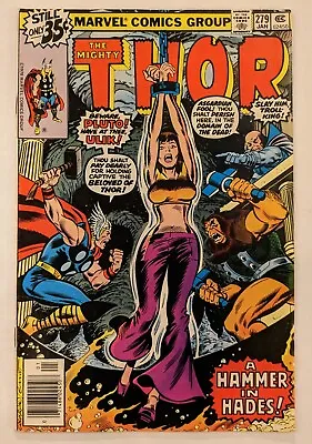 Buy The Mighty Thor #279, Marvel Comics Group, January 1979 • 16.18£