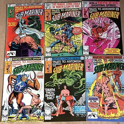Buy Tales To Astonish / Marvel Comics / 1980-1 / Issues 9,10,11,12,13and 14 • 18£