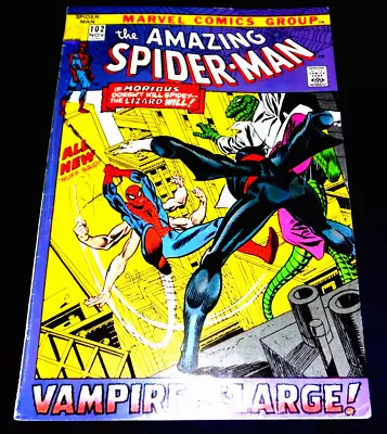 Buy THE AMAZING SPIDER-MAN (1963) #102 *Second Morbius Appearance* - Back Issue • 55.99£
