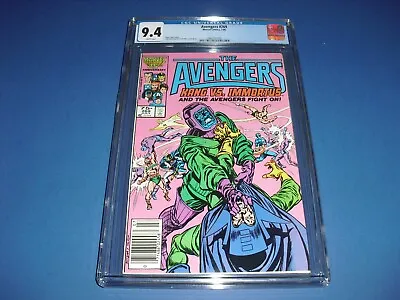 Buy Avengers #269 Newsstand CGC 9.4 WHITE PAGES From 1986! Mavel Kang App D62 • 59.36£