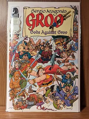 Buy GROO GODS AGAINST GROO #2, NM, Sergio Aragones, 2023, Dark Horse • 4.78£