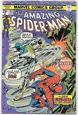 Buy Amazing Spider-Man #143 FN/FN+ 1975 Marvel Comics Mary Jane Key 1st App Cyclone • 11.98£