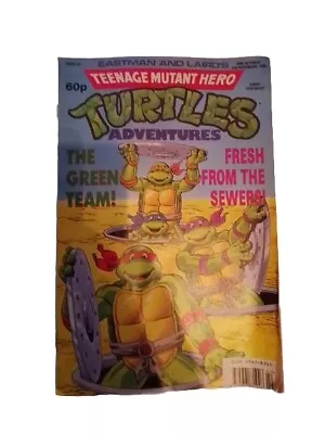 Buy TEENAGE MUTANT HERO TURTLES ADVENTURES Issue #20 Ninja Turtles UK • 3£