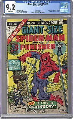 Buy Giant Size Spider-Man #4 CGC 9.2 1975 4237974012 • 193.13£