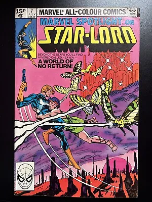 Buy Marvel Comics Marvel Spotlight On Star Lord Vol.2 No.7 July 1980 Retro Vintage • 20£