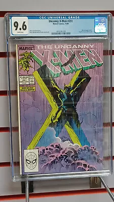 Buy UNCANNY X-MEN #251 (Marvel Comics, 1989) CGC Graded 9.6  ~ WHITE Pages • 63.25£