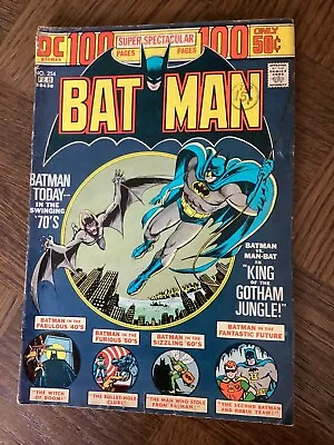 Buy Batman 254 (1974, DC Comics) 100 Pages Batman Vs The Man-Bat & 5 Batman Classics • 15£