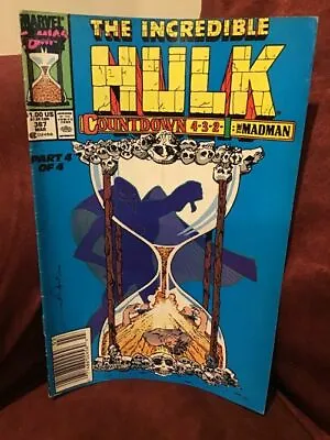 Buy 1990 Marvel Comics The Incredible Hulk Countdown The MadMan #367  • 4.73£