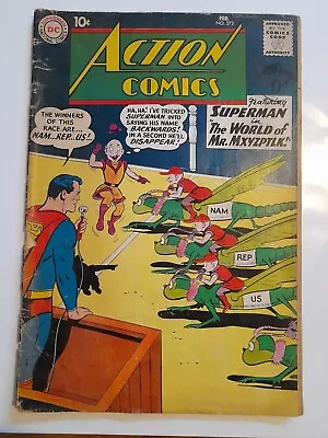 Buy Action Comics #273 Dec 1960 Good- 1.8 Mr. Mxyzptlk, Supergirl • 4.99£