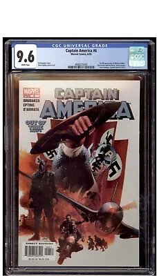 Buy Captain America 6 CGC 9.6 1st Appearance Winter Soldier 2005 • 83.41£