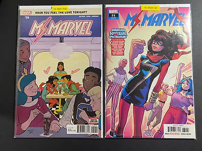 Buy Ms. Marvel #29 And #31 (1st Malik Kahn And Skunk Girl) - Marvel 2018 - Color Rub • 3.17£