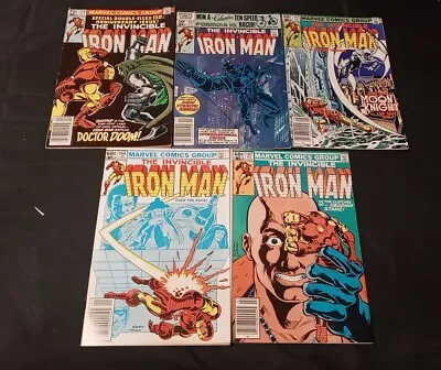 Buy The Invincible Iron Man Lot Of (5) 150 152 Fine 161 166 Vf 167 Fn • 19.70£