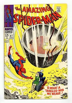 Buy Amazing Spider-Man #61 VG- 3.5 1968 • 34.79£