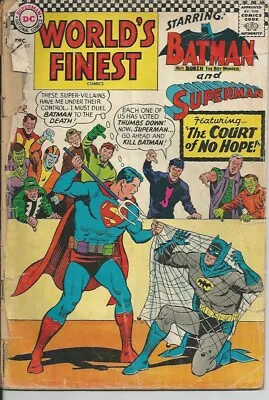 Buy Worlds Finest; Superman & Batman; The Court Of No Hope #163 Poor • 1.58£