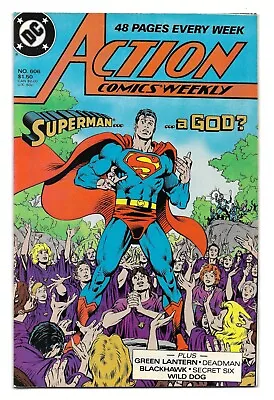 Buy Action Comics #606 (Vol 1) : NM- : Green Lantern, Nightwing, Superman, Catwoman • 1.95£