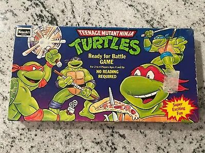 Buy 1990 Teenage Mutant Ninja Turtles Ready For Battle Board Game Complete USED J579 • 15.17£