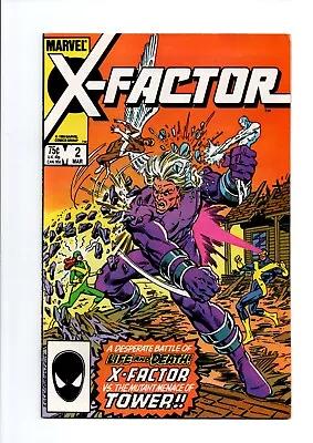 Buy X Factor #2, 1st Appearance Tower,  Marvel Comics, 1985 • 9.69£