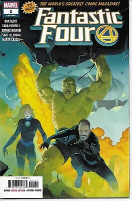 Buy Fantatsic Four #1 Marvel Comics (2018 6th Series) NM- • 3.99£