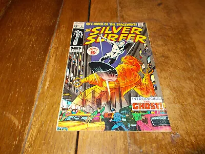Buy Silver Surfer #8 - Marvel 1969 Silver Age 15c Lee, Buscema 2nd App Mephisto FN • 25.95£