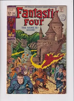 Buy Fantastic Four (1961) #  84 (4.5-VG+) (2024466) Dr. Doom, Nick Fury 1969 • 40.50£