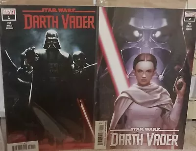 Buy Star Wars Darth Vader Issue 1&2 2020 Marvel Comics In Like New Condition • 30£