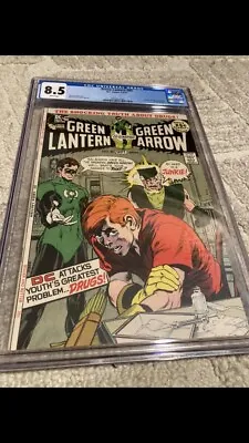 Buy Green Lantern #85 Cgc 8.5 Cr/ow Pages // Speedy Revealed As A Junkie • 331.14£