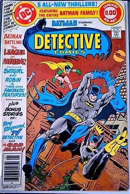 Buy Detective Comics Batman Family #487 Vfn- 1980 League Of Assassins 68 Page Giant • 12.49£