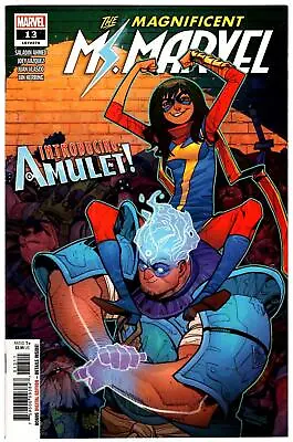 Buy MAGNIFICENT MS MARVEL #13 1st APPEARANCE OF AMULET KEY ISSUE MARVEL COMIC • 4.79£