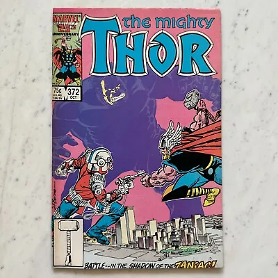 Buy MIGHTY THOR #372 NM- 1986 Marvel Comics 1st Appearance TVA Walt Simonson • 9.63£