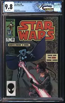 Buy Marvel Star Wars 88 10/84 FANTAST CGC 9.8 White Pages • 174.76£
