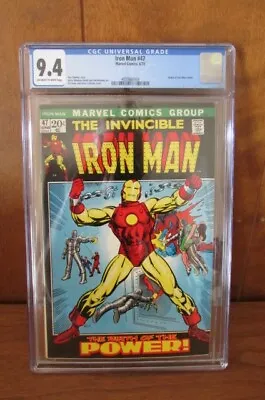 Buy Iron Man #47 *cgc 9.4 Retold *1972* ~ Marvel Comics • 444.48£