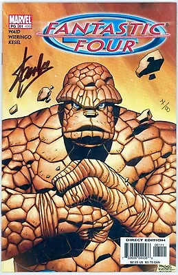 Buy Fantastic Four 61 490 Dynamic Forces Signed Stan Lee Df Coa Ltd 8 Marvel Comics • 229.95£