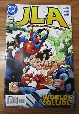 Buy Dc Comic Book Jla Justice League Of America World's Collide! #111 Apr 2005 • 7.96£