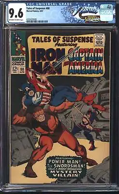Buy Marvel Tales Of Suspense 88 4/67 FANTAST CGC 9.6 Off White To White Pages • 527.68£