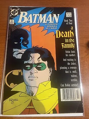 Buy Batman 427 VF- Death In The Family Jason Todd Newsstand DC Comic 1988 • 11.06£