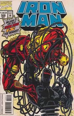 Buy Iron Man #309 (1994) 1st Appearance Of Heart Of Darkness - Very Fine/Near Mint • 8£
